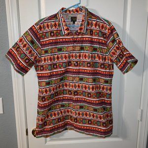 Obey Button Up Short Sleeve Shirt